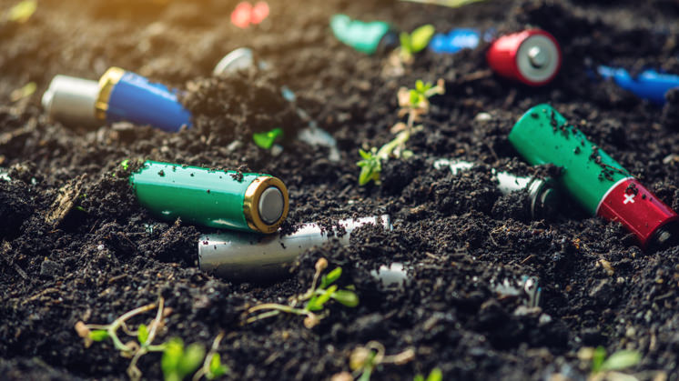 Imagen de impacto ambiental en el suelo